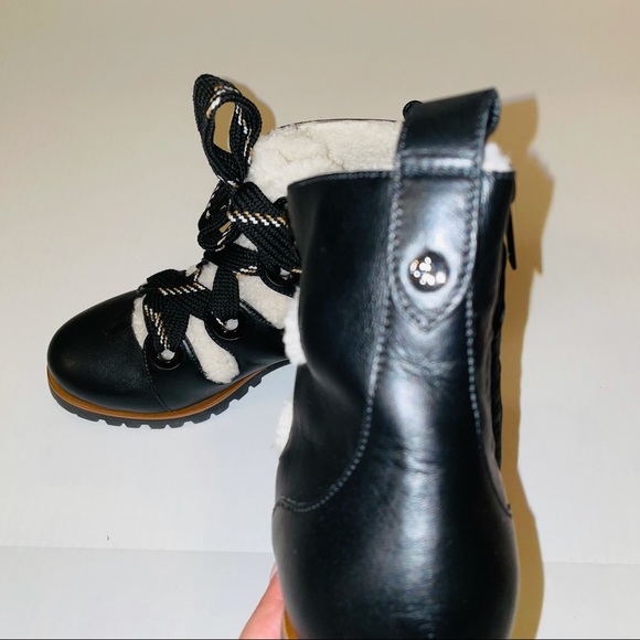 NEW JIMMY CHOO Bei Ankle Leather Combat Boots - Picture 15 of 16